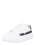 Karl Lagerfeld Sneaker low negru / alb - Pled.ro