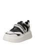 Karl Lagerfeld Sneaker low negru / alb - Pled.ro