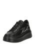 Karl Lagerfeld Sneaker low negru / argintiu - Pled.ro