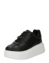 Karl Lagerfeld Sneaker low negru / argintiu - Pled.ro