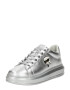 Karl Lagerfeld Sneaker low negru / argintiu / alb murdar - Pled.ro