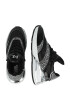 Karl Lagerfeld Sneaker low 'SPREE' gri argintiu / negru - Pled.ro