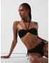 Karl Lagerfeld Sutien costum de baie negru - Pled.ro