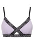 Karl Lagerfeld Sutien 'Ikonik 2.0' mov pastel / negru / alb - Pled.ro