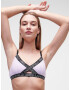 Karl Lagerfeld Sutien 'Ikonik 2.0' mov pastel / negru / alb - Pled.ro