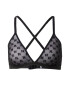 Karl Lagerfeld Sutien negru - Pled.ro