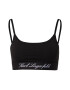 Karl Lagerfeld Sutien 'Hotel' negru / alb - Pled.ro