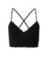 Karl Lagerfeld Sutien negru / alb - Pled.ro