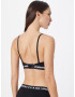 Karl Lagerfeld Sutien 'Peephole' negru / alb - Pled.ro