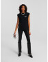 Karl Lagerfeld Top ' Rocky ' negru / alb - Pled.ro