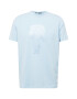 Karl Lagerfeld Tricou albastru pastel / albastru deschis - Pled.ro