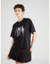 Karl Lagerfeld Tricou auriu - roz / negru / transparent - Pled.ro