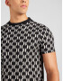 Karl Lagerfeld Tricou bej / negru / alb - Pled.ro