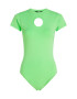 Karl Lagerfeld Tricou body verde neon - Pled.ro