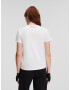 Karl Lagerfeld Tricou ' Boucle Profile ' negru / alb - Pled.ro