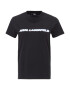 Karl Lagerfeld Tricou 'Future' azur / negru / alb - Pled.ro