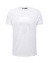 Karl Lagerfeld Tricou gri argintiu / alb - Pled.ro