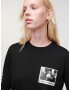 Karl Lagerfeld Tricou gri / negru / alb - Pled.ro