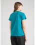 Karl Lagerfeld Tricou 'Ikonik 2.0' verde petrol / negru / alb - Pled.ro