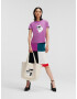 Karl Lagerfeld Tricou mov orhidee / negru / alb - Pled.ro