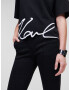 Karl Lagerfeld Tricou negru / alb - Pled.ro