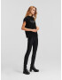 Karl Lagerfeld Tricou negru / alb - Pled.ro