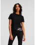 Karl Lagerfeld Tricou negru / alb - Pled.ro