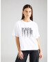 Karl Lagerfeld Tricou negru / alb - Pled.ro