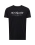 Karl Lagerfeld Tricou negru / alb - Pled.ro