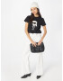 Karl Lagerfeld Tricou 'Ikonik 2.0' negru / alb - Pled.ro