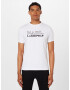 Karl Lagerfeld Tricou negru / alb murdar - Pled.ro