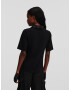 Karl Lagerfeld Tricou negru / argintiu - Pled.ro