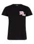 Karl Lagerfeld Tricou roz / negru / alb - Pled.ro