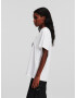 Karl Lagerfeld Tricou supradimensional ' Ikonik ' bej / roz / negru / alb - Pled.ro