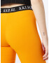 Karo Kauer Leggings portocaliu / negru / alb - Pled.ro