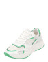 Karolina Kurkova Originals Sneaker low 'Cossima' verde / alb - Pled.ro