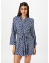 Kate Spade Halat de baie scurt 'ROBE' bleumarin / alb - Pled.ro