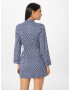 Kate Spade Halat de baie scurt 'ROBE' bleumarin / alb - Pled.ro