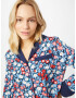 Kate Spade Pijama 'CHARMEUSE' bleumarin / albastru deschis / roșu / roșu vin - Pled.ro