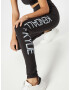 KENDALL + KYLIE Leggings negru / alb - Pled.ro