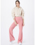 KENDALL + KYLIE Pantaloni roz deschis / alb - Pled.ro