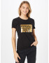 KENDALL + KYLIE Tricou auriu / negru - Pled.ro