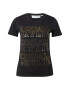 KENDALL + KYLIE Tricou auriu / negru - Pled.ro