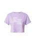 KENDALL + KYLIE Tricou lila / alb - Pled.ro