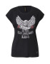 Key Largo Tricou 'EAGLE' negru / alb - Pled.ro