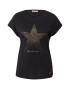 Key Largo Tricou 'GALAXY' auriu / negru - Pled.ro