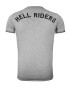 Key Largo Tricou 'HELL RIDERS' grej / negru - Pled.ro