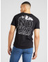 Key Largo Tricou 'MT NO LIMIT' negru / alb - Pled.ro