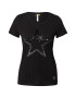 Key Largo Tricou 'TWINKLE' negru - Pled.ro