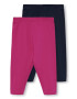 KIDS MINI GIRL Leggings 'NILLE' magenta / negru - Pled.ro